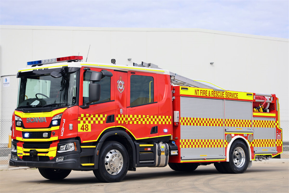 fire trucks