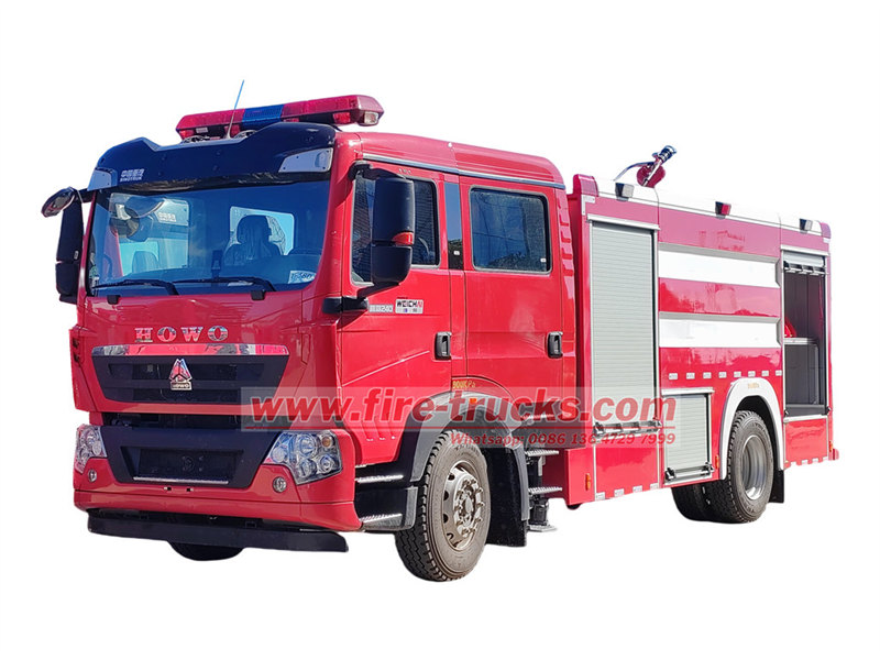 SINOTRUK HOWO fire pumper truck