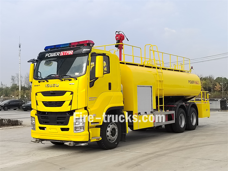 isuzu FVZ fire fighting truck
