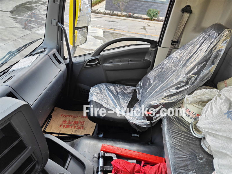 Original ISUZU fire truck driving seat