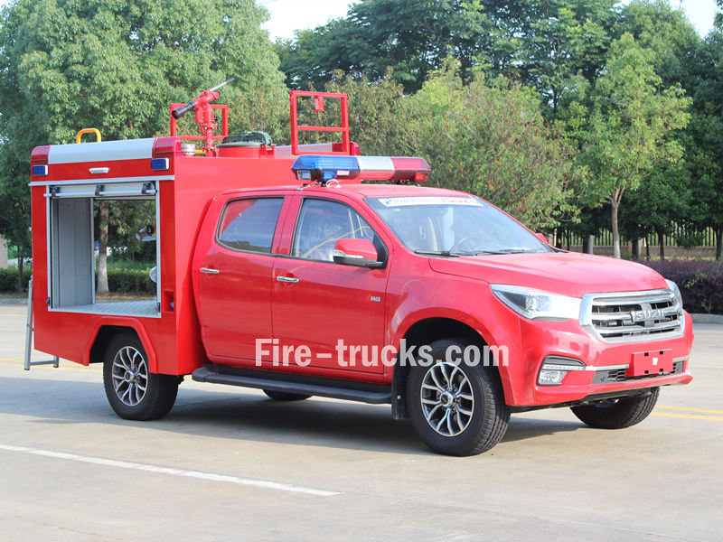 Isuzu 4x4 drive firefighting pick up