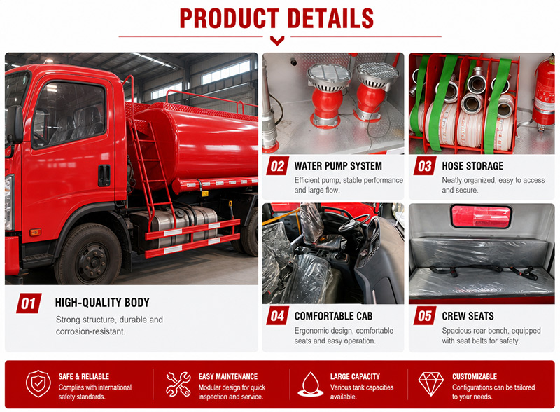 HOWO 6 CBM foam water fire rescue truck 2026 model Philippines HOWO 6 CBM foam water fire rescue truck 2026 model Philippines