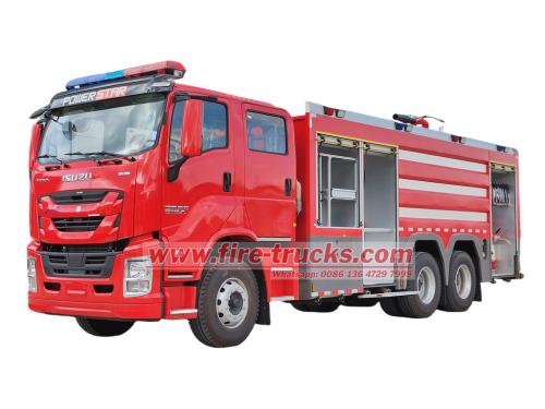 ISUZU GIGA VC66 water foam tanker fire engine