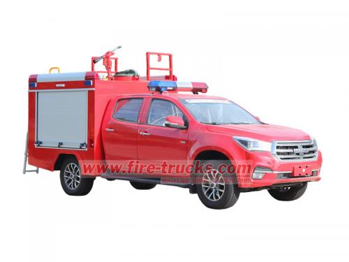 ISUZU 4×4 pickup firefighting truck
