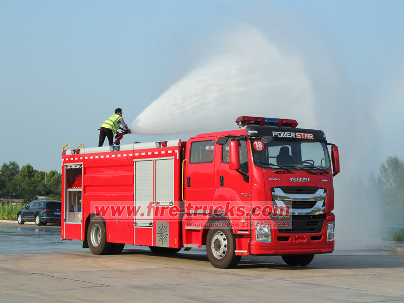 ISUZU өрт сөндіру көліктері үшін дұрыс өрт мониторын қалай таңдауға болады?